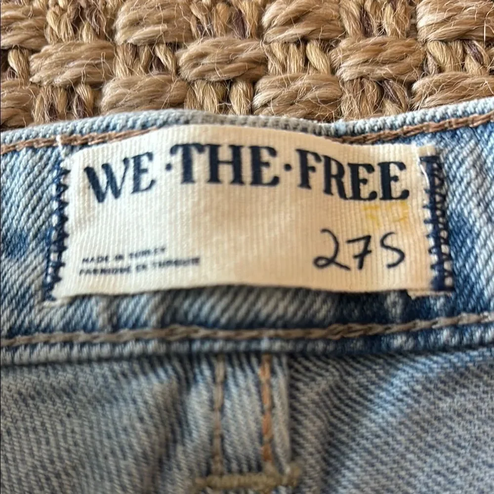 Free People Gray Relaxed Jeans